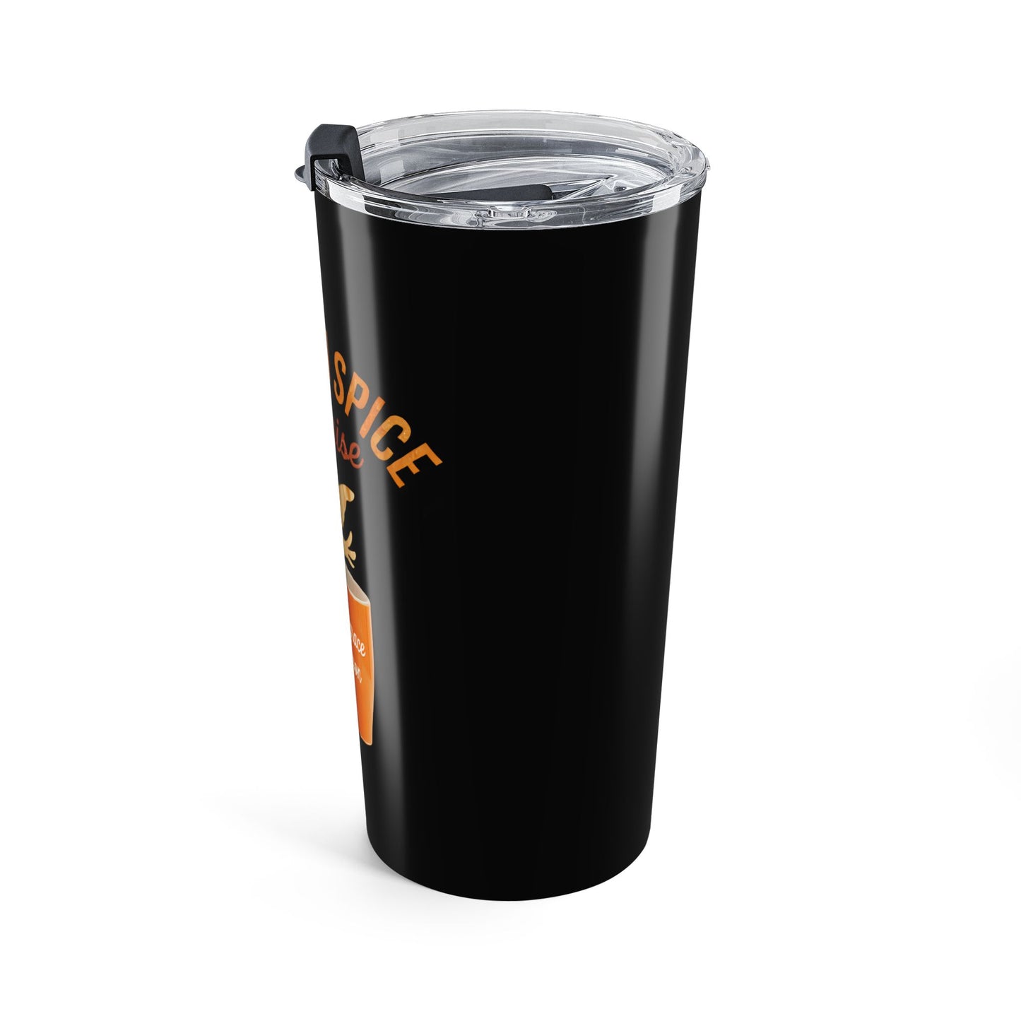 Pumpkin Spice Tumbler 20oz - Sipping Grace All Season Long, Fall Coffee Cup, Autumn Drinkware, Gift for Coffee Lovers, Fall Decor