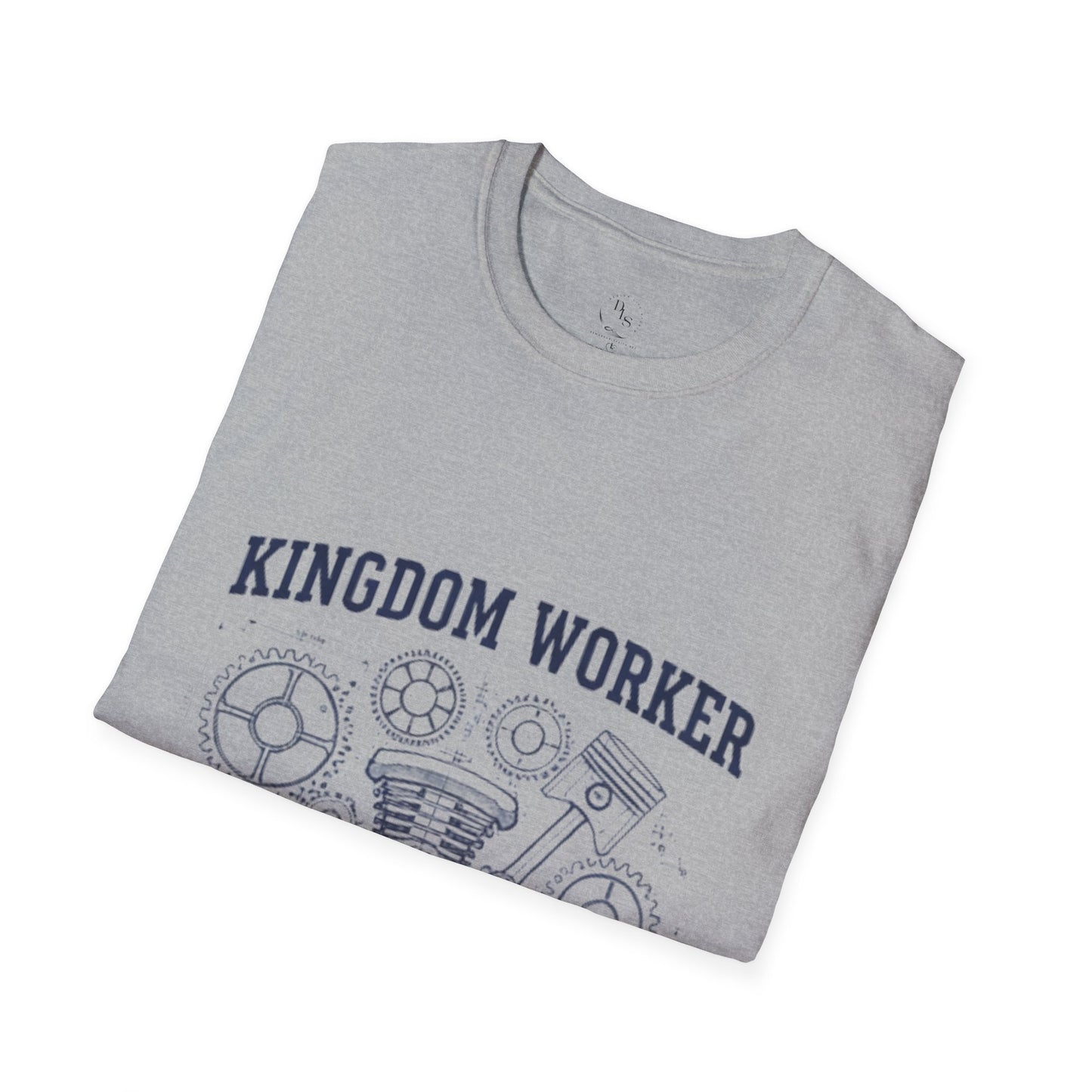 Kingdom Worker T-Shirt — Matthew 9:37 Christian Mechanic Tee