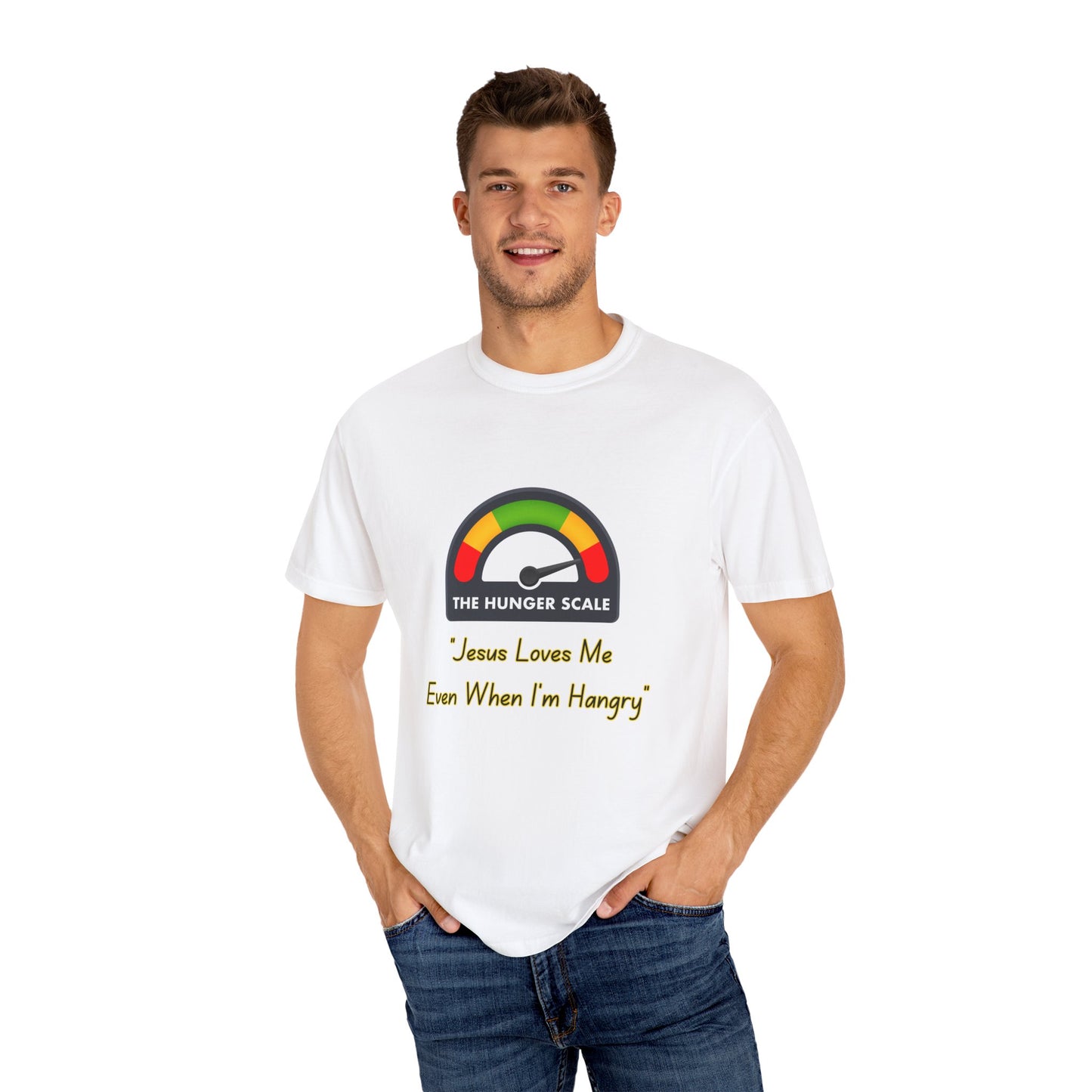 Jesus a loves me even when I am hangry. Gift personal t shirt.