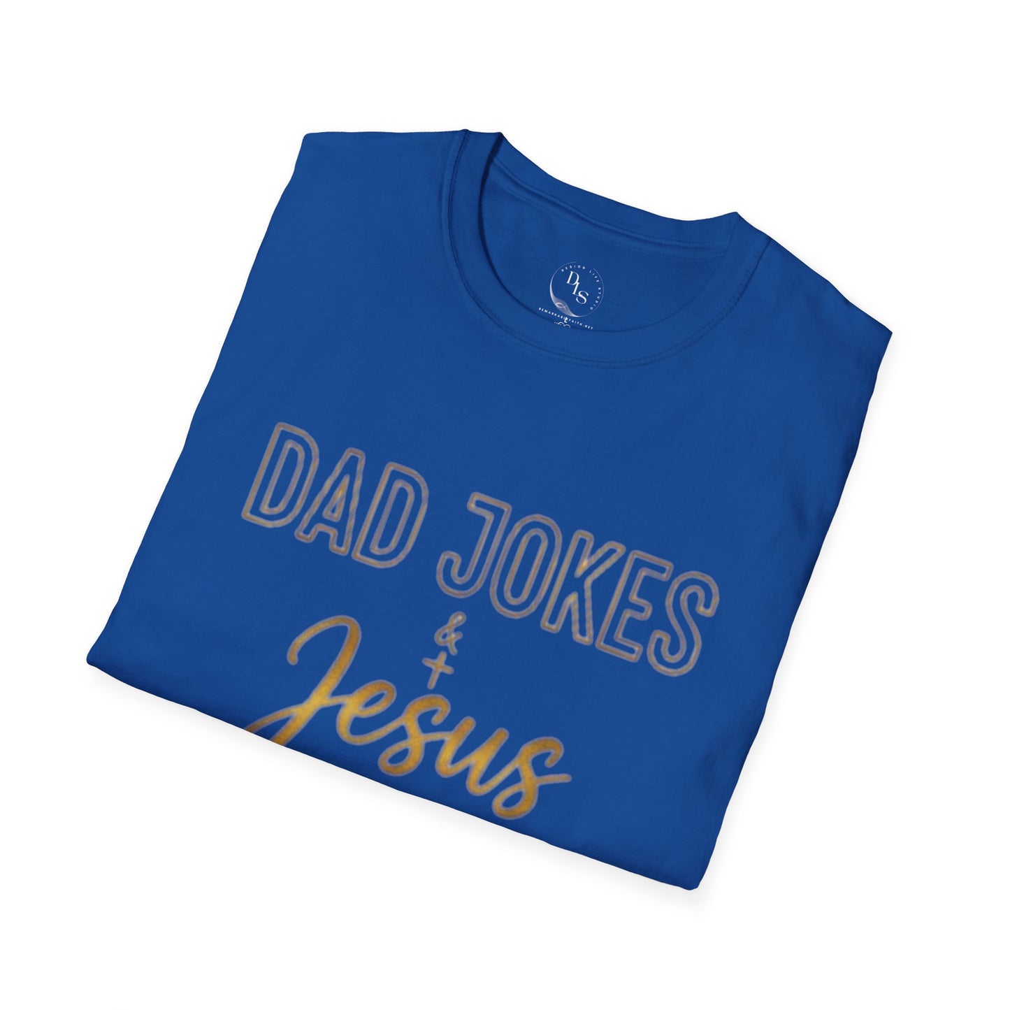 Dad Jokes & Jesus T-Shirt — Funny Christian Father's Day Tee