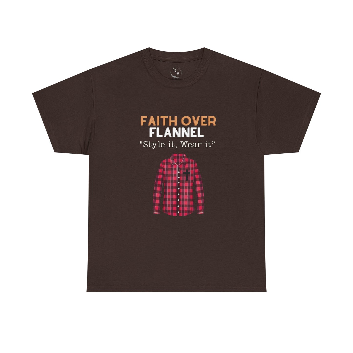 Faith Over Flannel Shirt – Style It. Wear It. Carry It Forward.