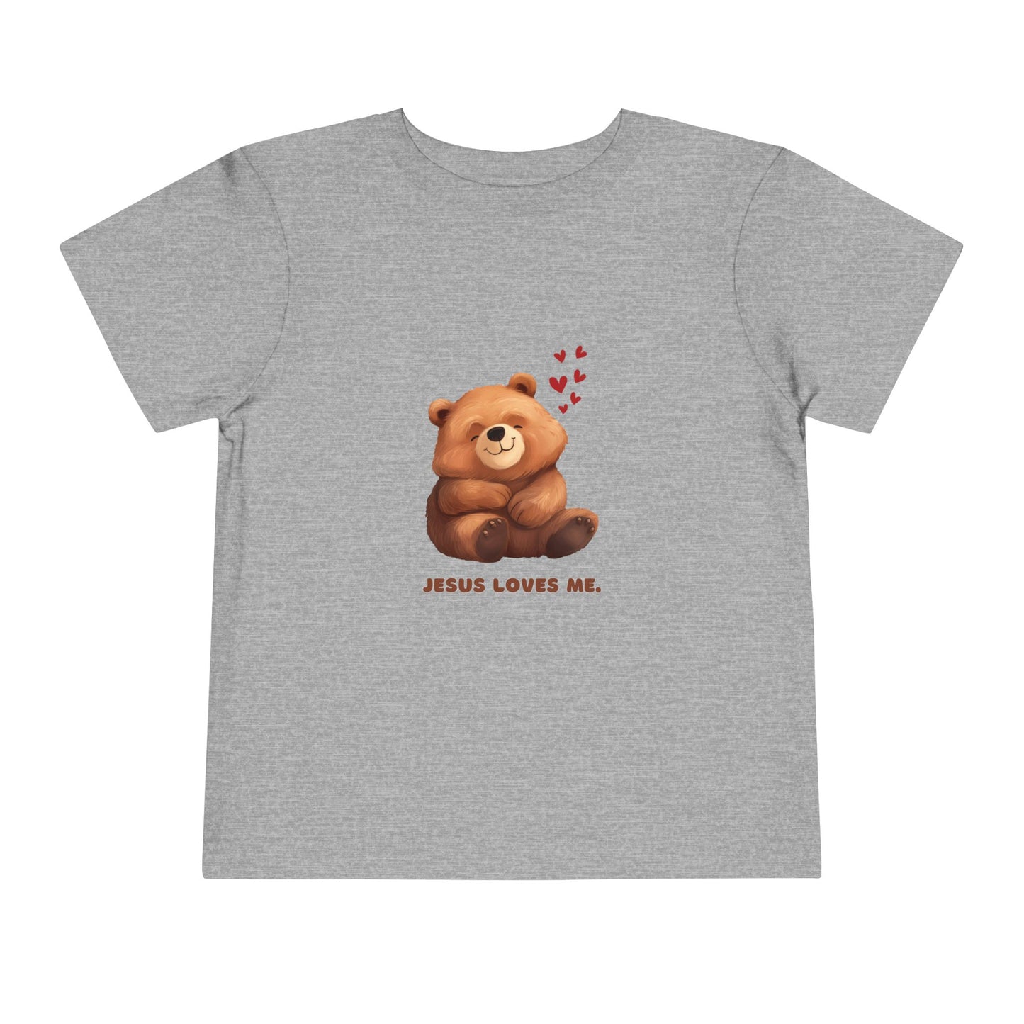 Jesus Loves Me Teddy Bear T-Shirt – Faith Apparel for Kids | Comfort & Legacy Design7
