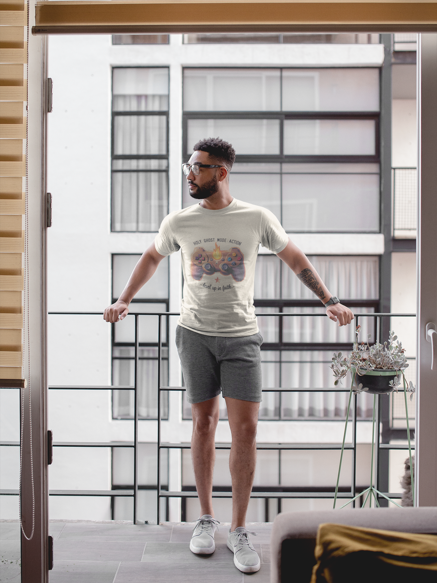 Holy Ghost Mode: ACTION – Faith Level-Up Tee