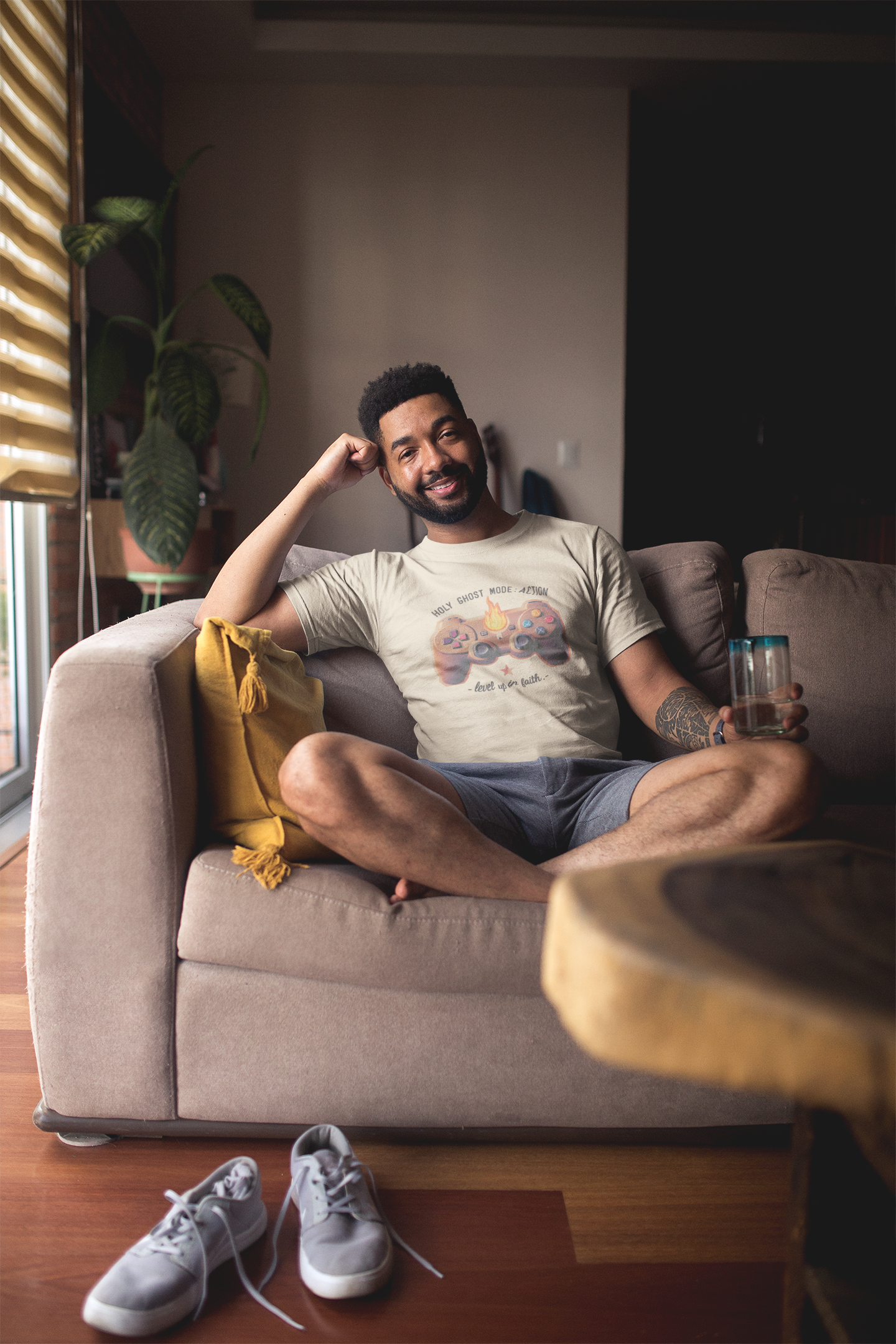 Holy Ghost Mode: ACTION – Faith Level-Up Tee