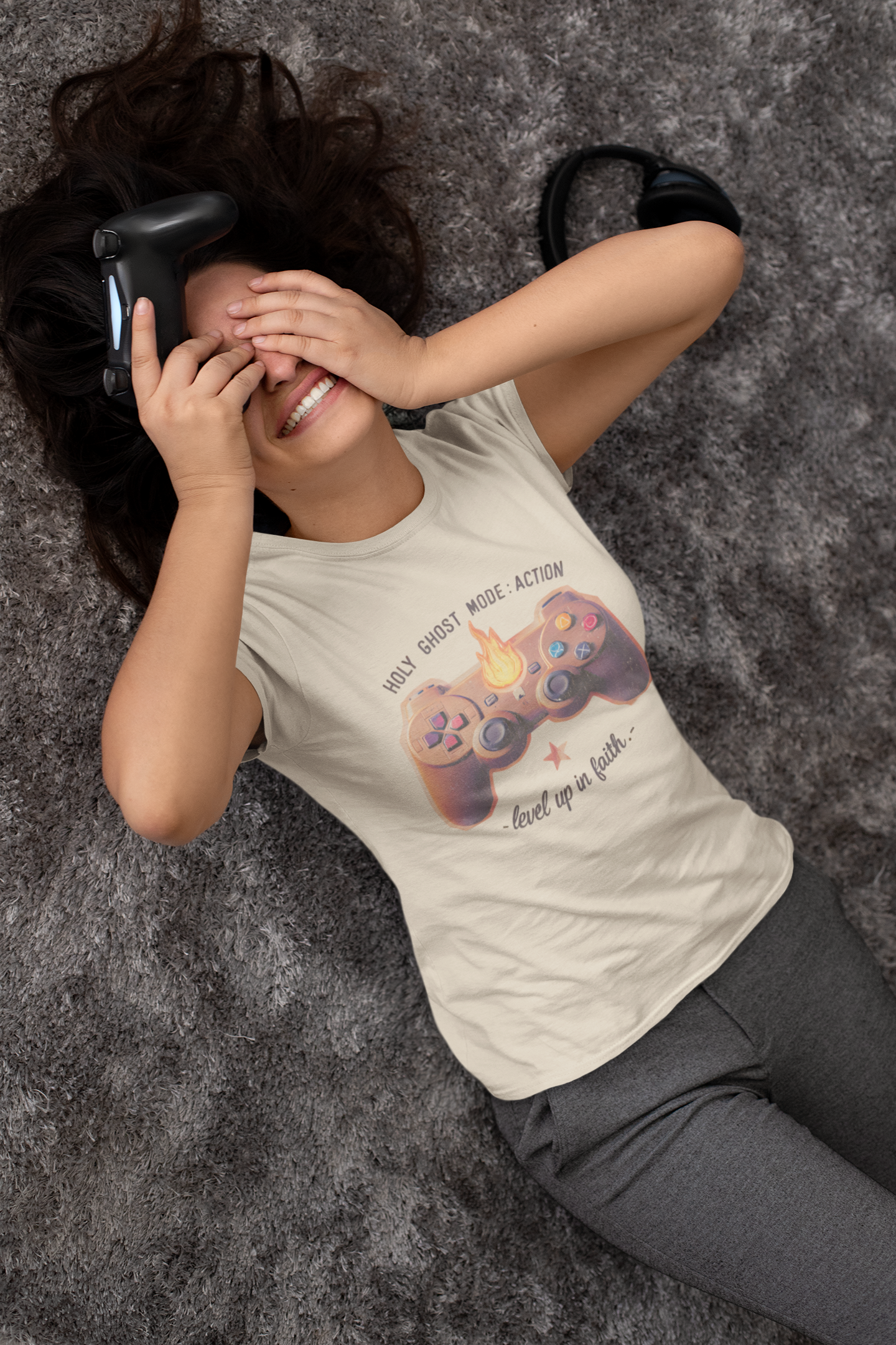 Holy Ghost Mode: ACTION – Faith Level-Up Tee