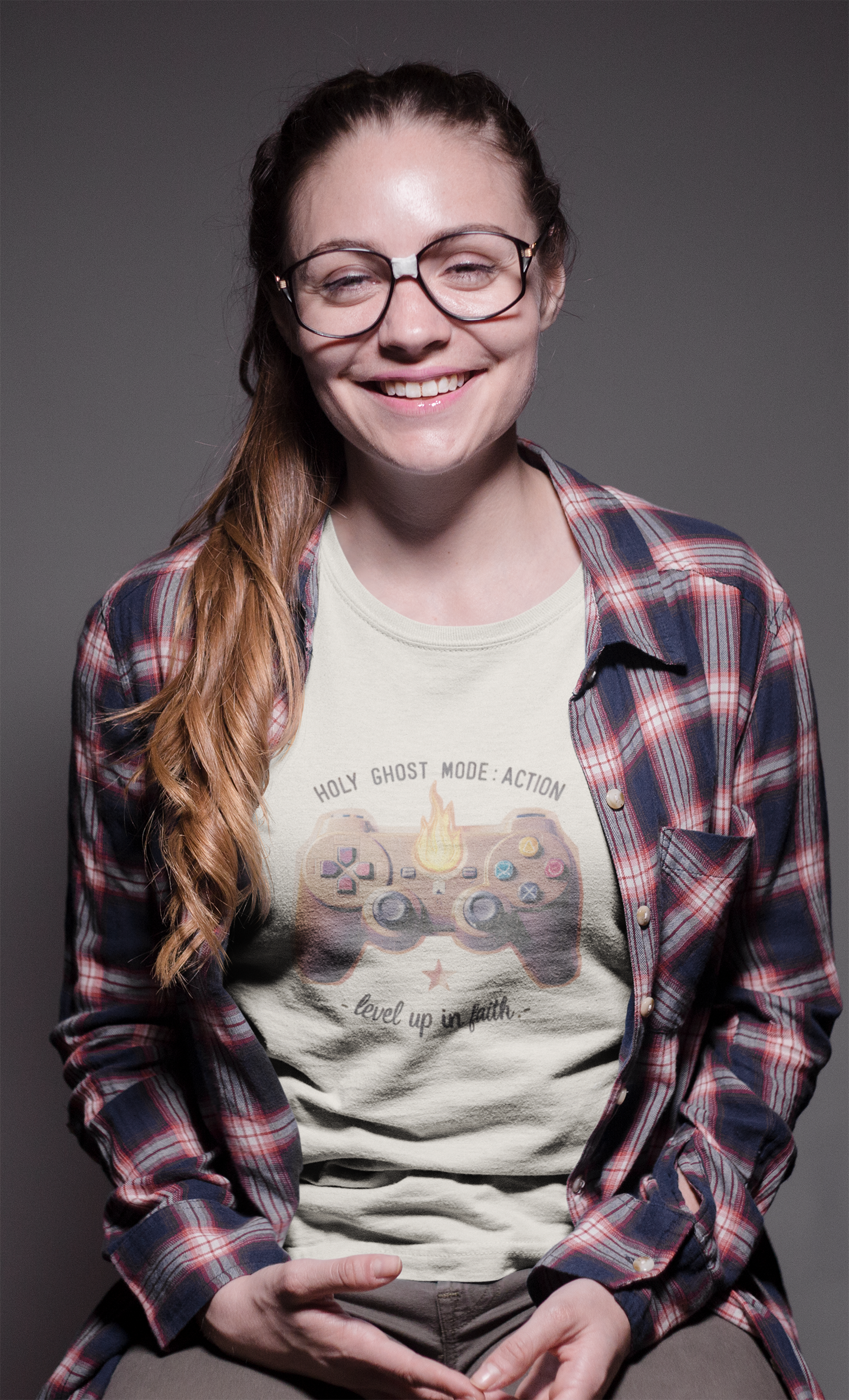 Holy Ghost Mode: ACTION – Faith Level-Up Tee