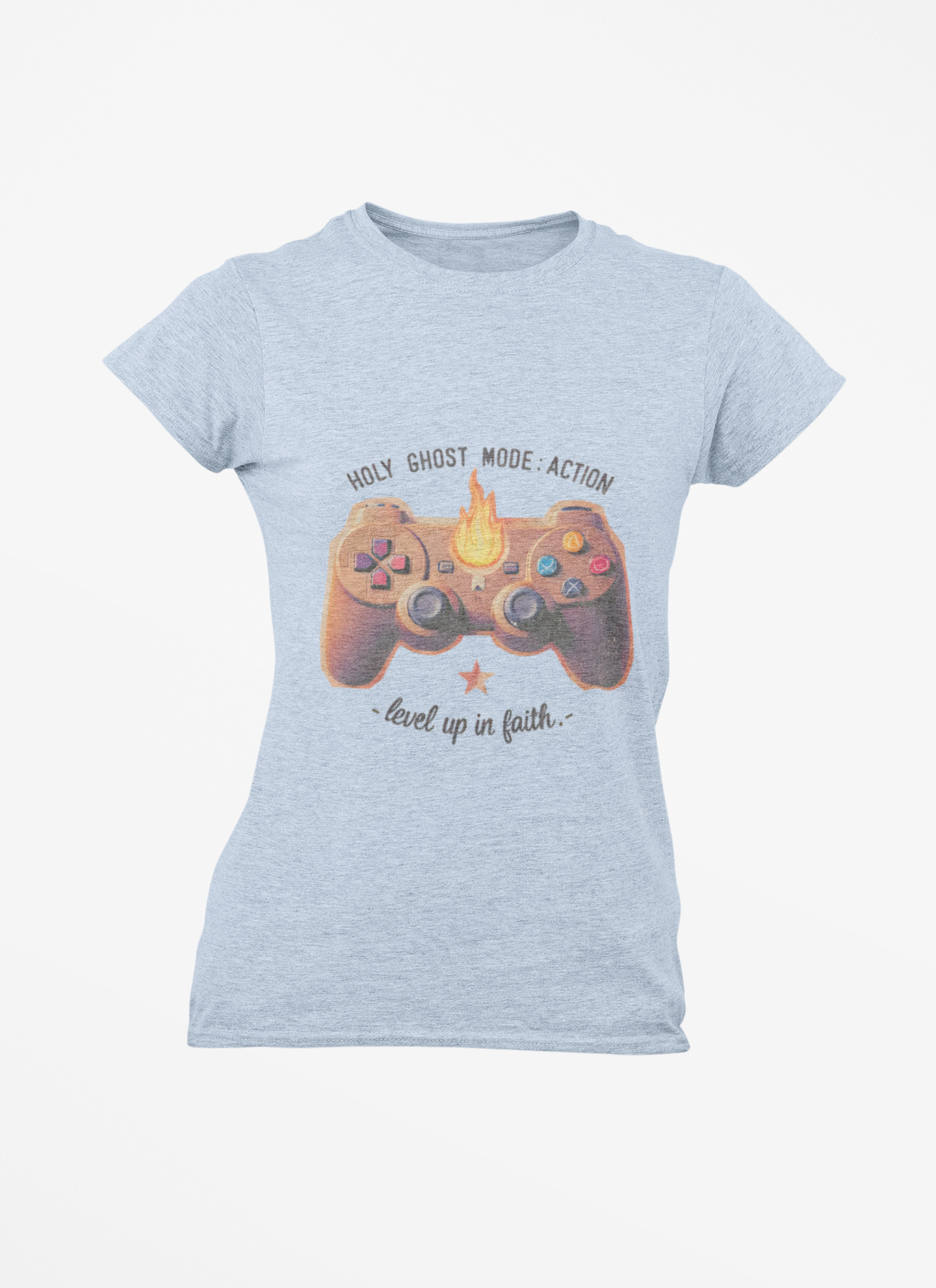 Holy Ghost Mode: ACTION – Faith Level-Up Tee