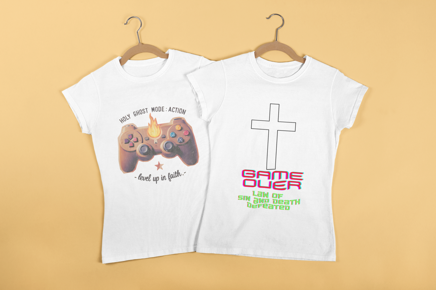 Holy Ghost Mode: ACTION – Faith Level-Up Tee