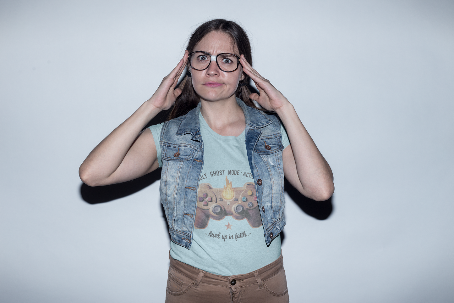 Holy Ghost Mode: ACTION – Faith Level-Up Tee