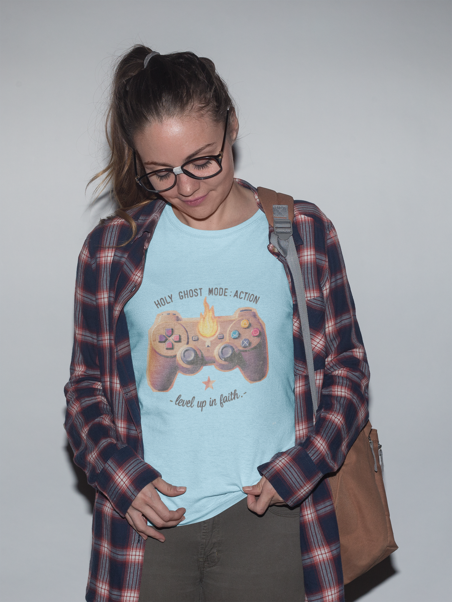 Holy Ghost Mode: ACTION – Faith Level-Up Tee