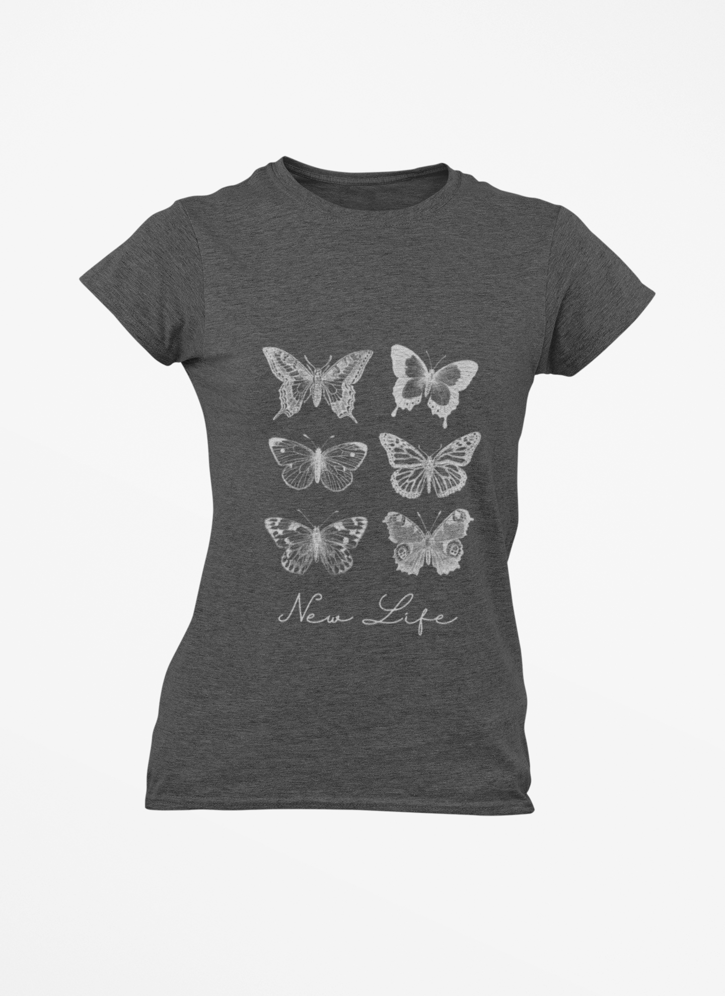 New Life Butterfly T-Shirt | Christian Apparel for Renewal & Joy