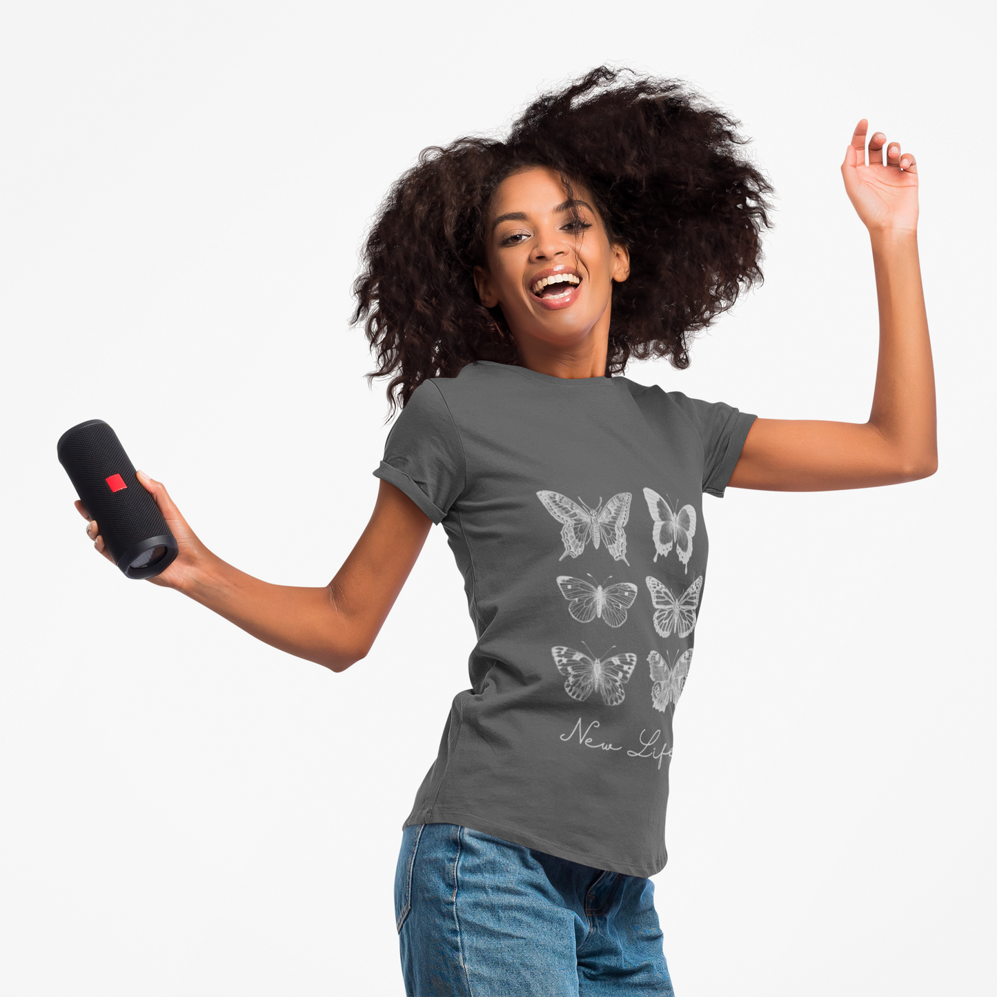 New Life Butterfly T-Shirt | Christian Apparel for Renewal & Joy