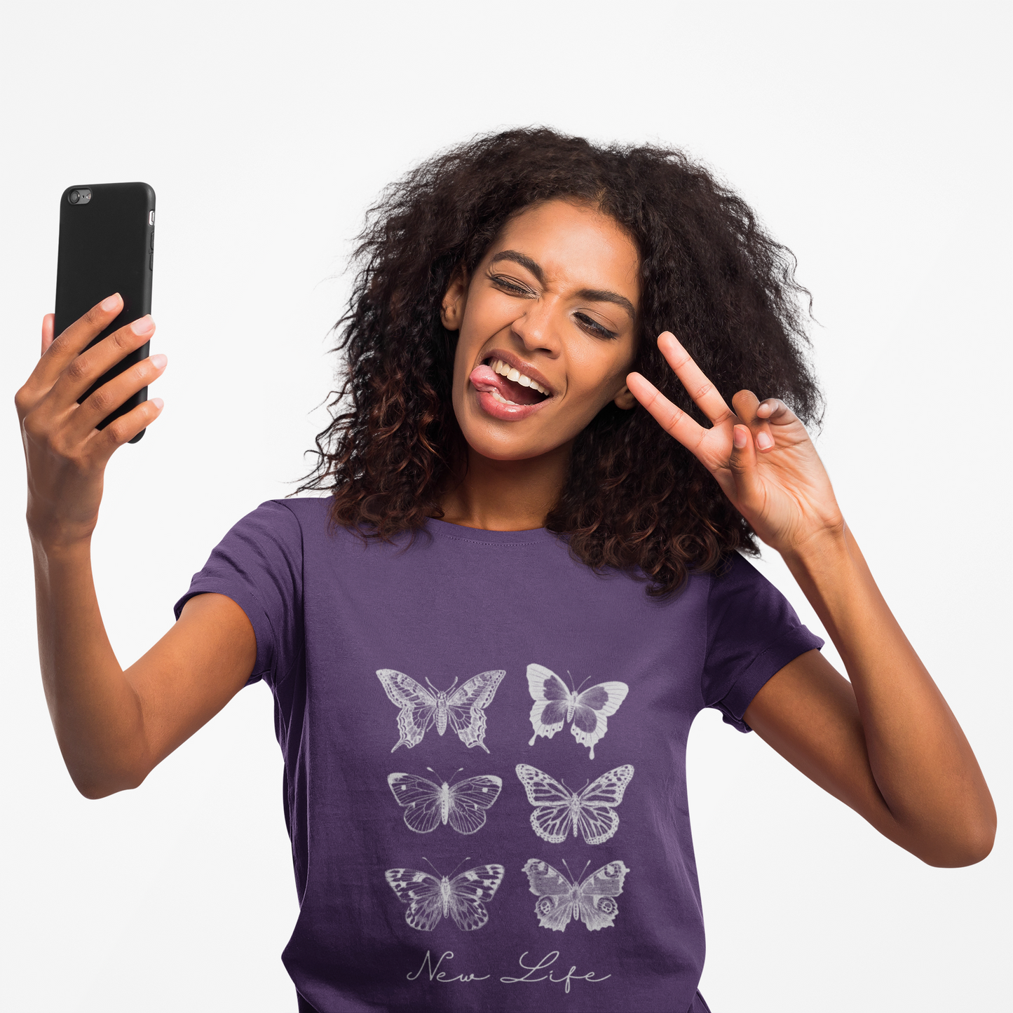 New Life Butterfly T-Shirt | Christian Apparel for Renewal & Joy