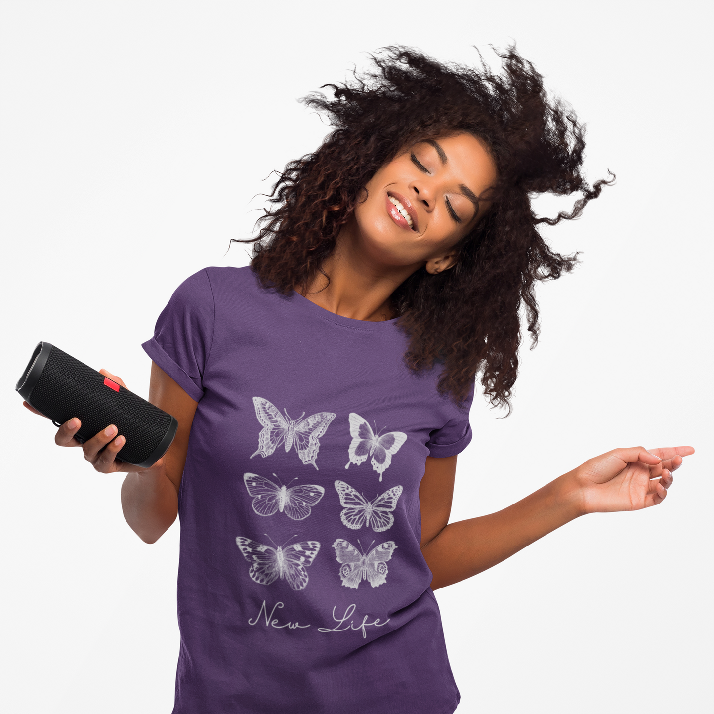 New Life Butterfly T-Shirt | Christian Apparel for Renewal & Joy