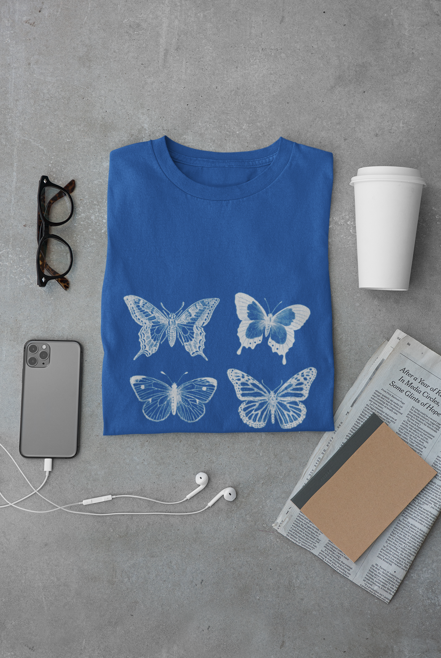 New Life Butterfly T-Shirt | Christian Apparel for Renewal & Joy