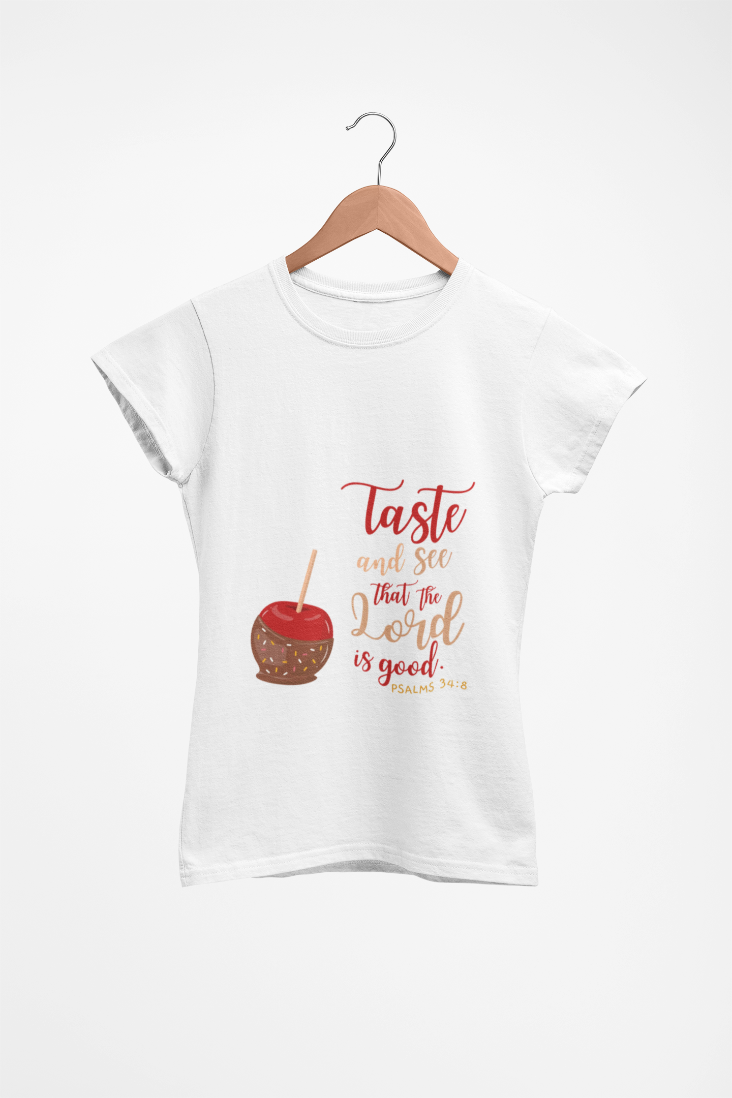 Taste & See That the Lord Is Good T-Shirt | Psalms 34:8 Christian Apparel