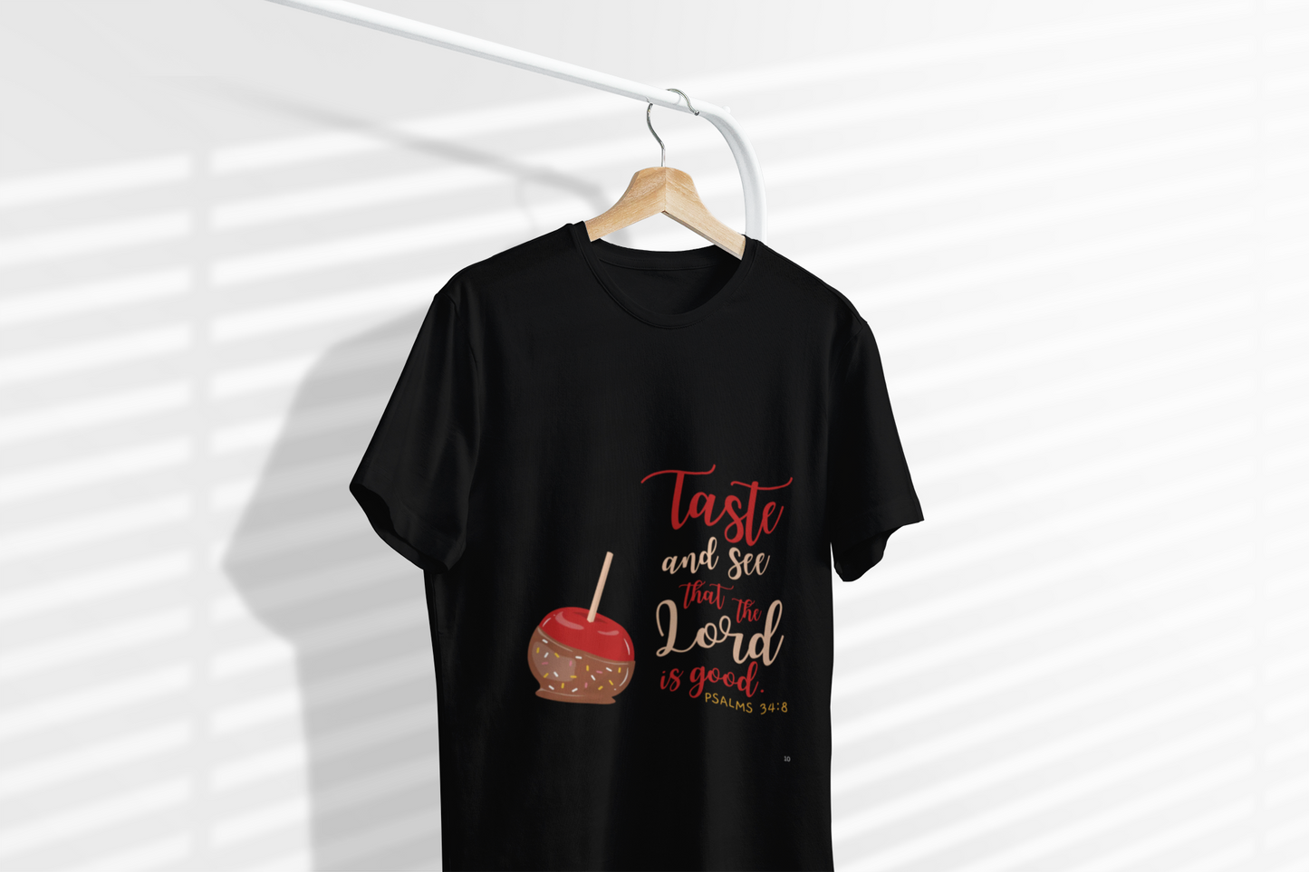 Taste & See That the Lord Is Good T-Shirt | Psalms 34:8 Christian Apparel