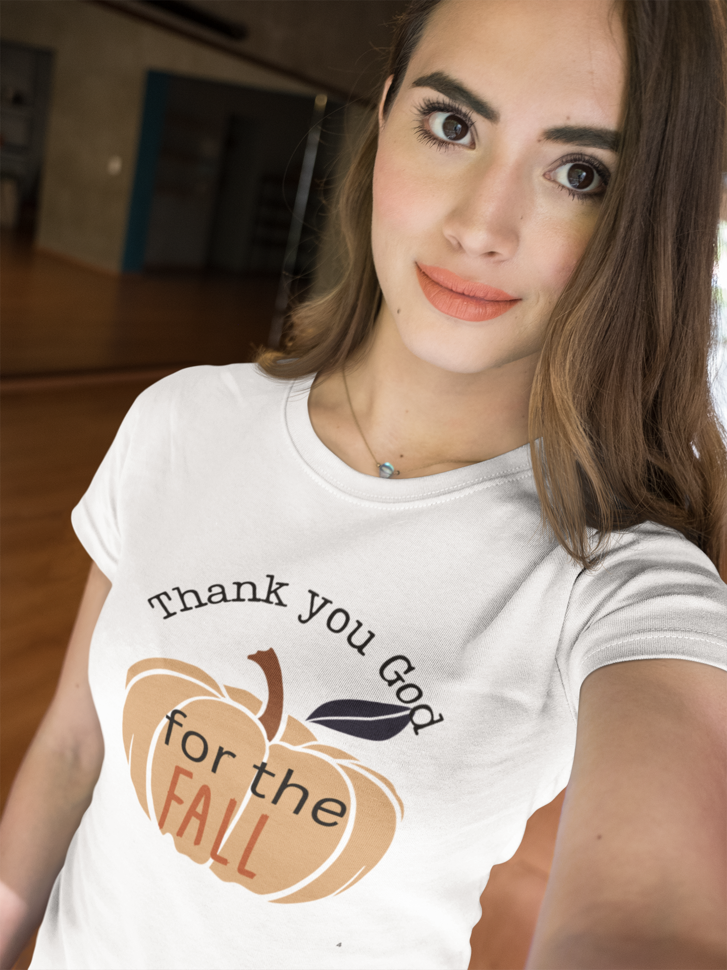 Thank You God for the FALL T-Shirt | Faith-Based Autumn Apparel