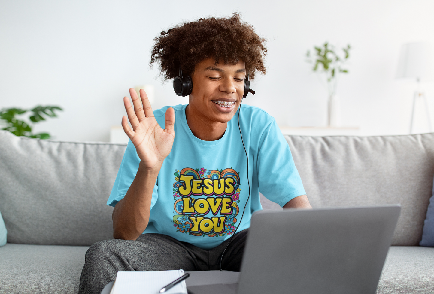 ✨ Jesus Loves You — A Message That Radiates Joy and Truth