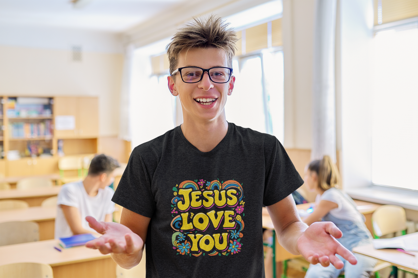 ✨ Jesus Loves You — A Message That Radiates Joy and Truth