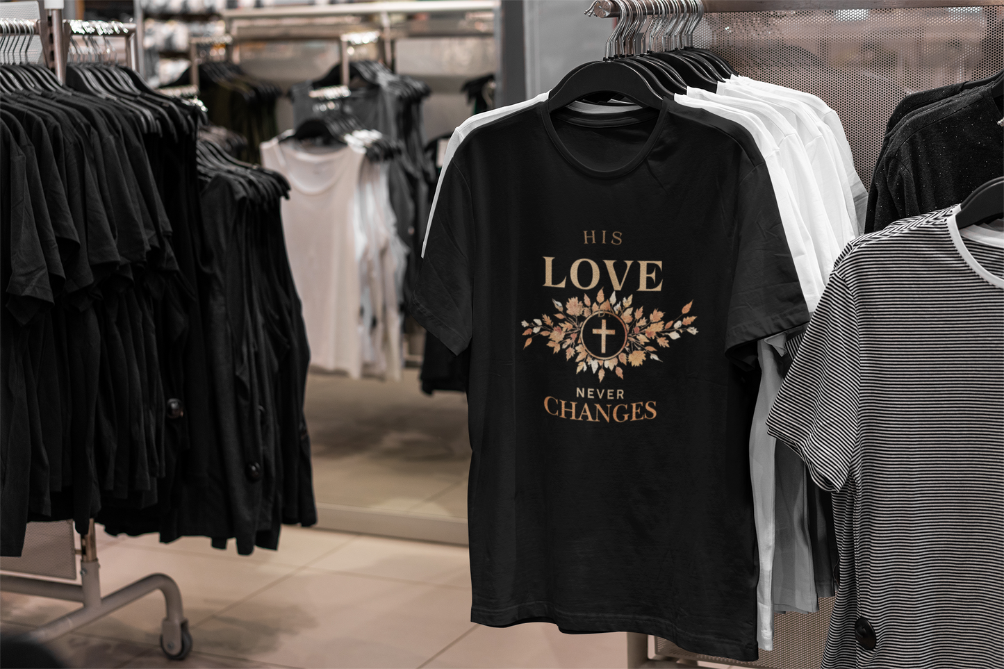His Love Never Changes – Faithful & Timeless Design
