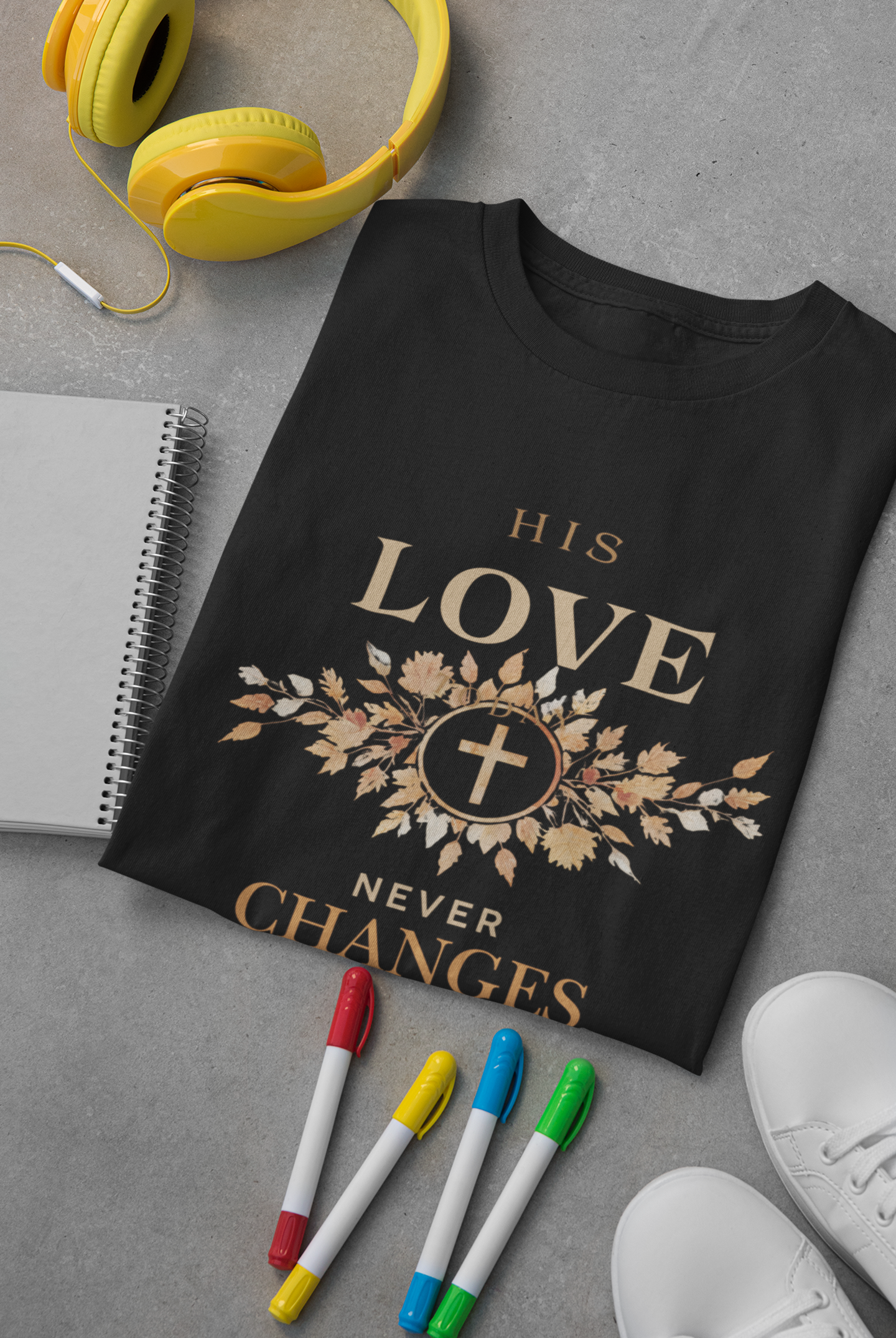 His Love Never Changes – Faithful & Timeless Design
