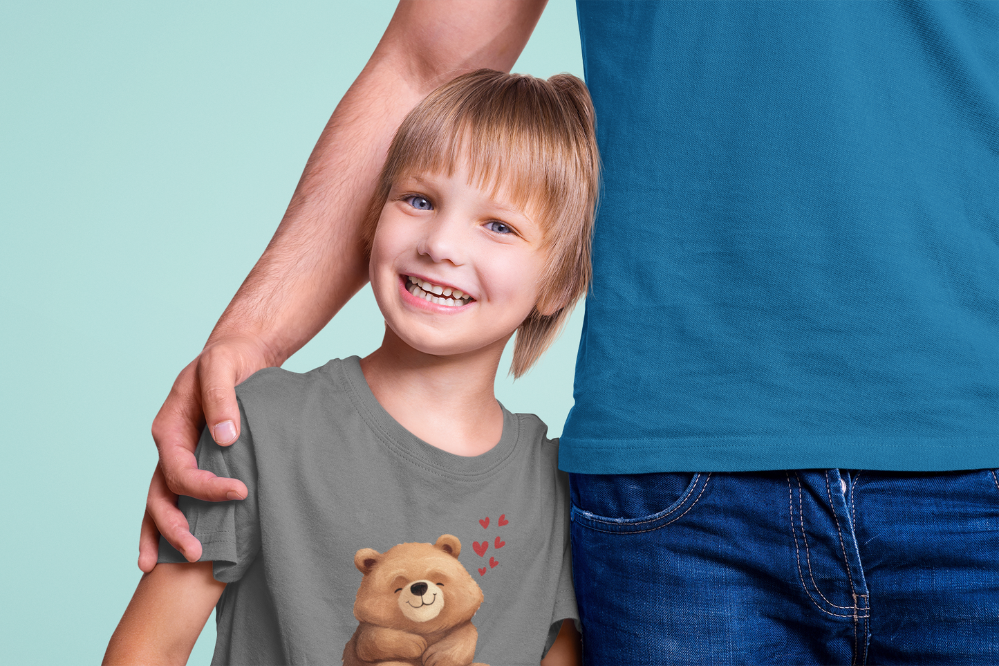 Jesus Loves Me Teddy Bear T-Shirt – Faith Apparel for Kids | Comfort & Legacy Design7