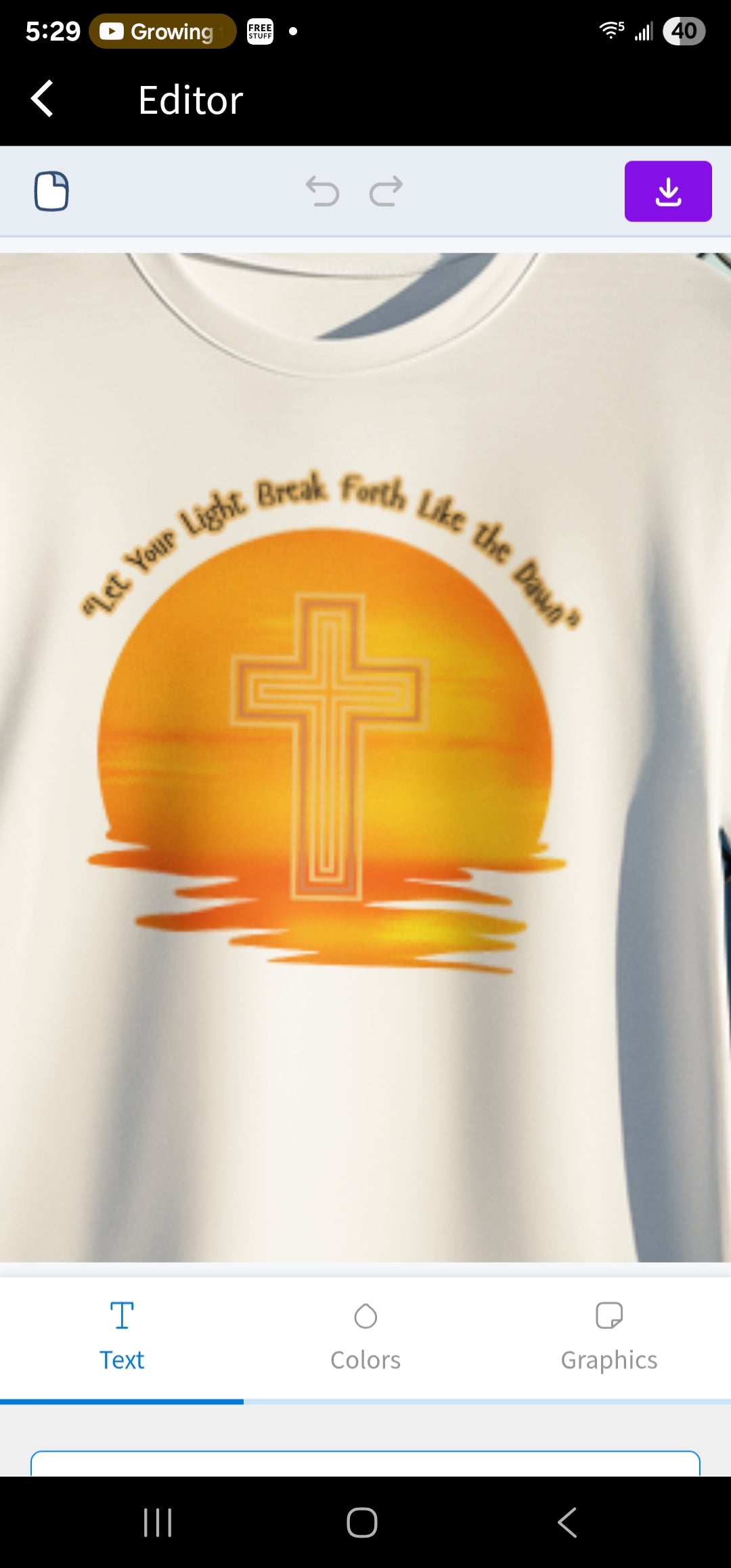 “Let Your Light Break Forth Like the Dawn” T-Shirt – Sunset Cross Design, Faith-Inspired Apparel for Spiritual Renewal and Daily Grace Apparel, Inspirational Gift, Everyday Wear, Summer Style, Religious Tees
