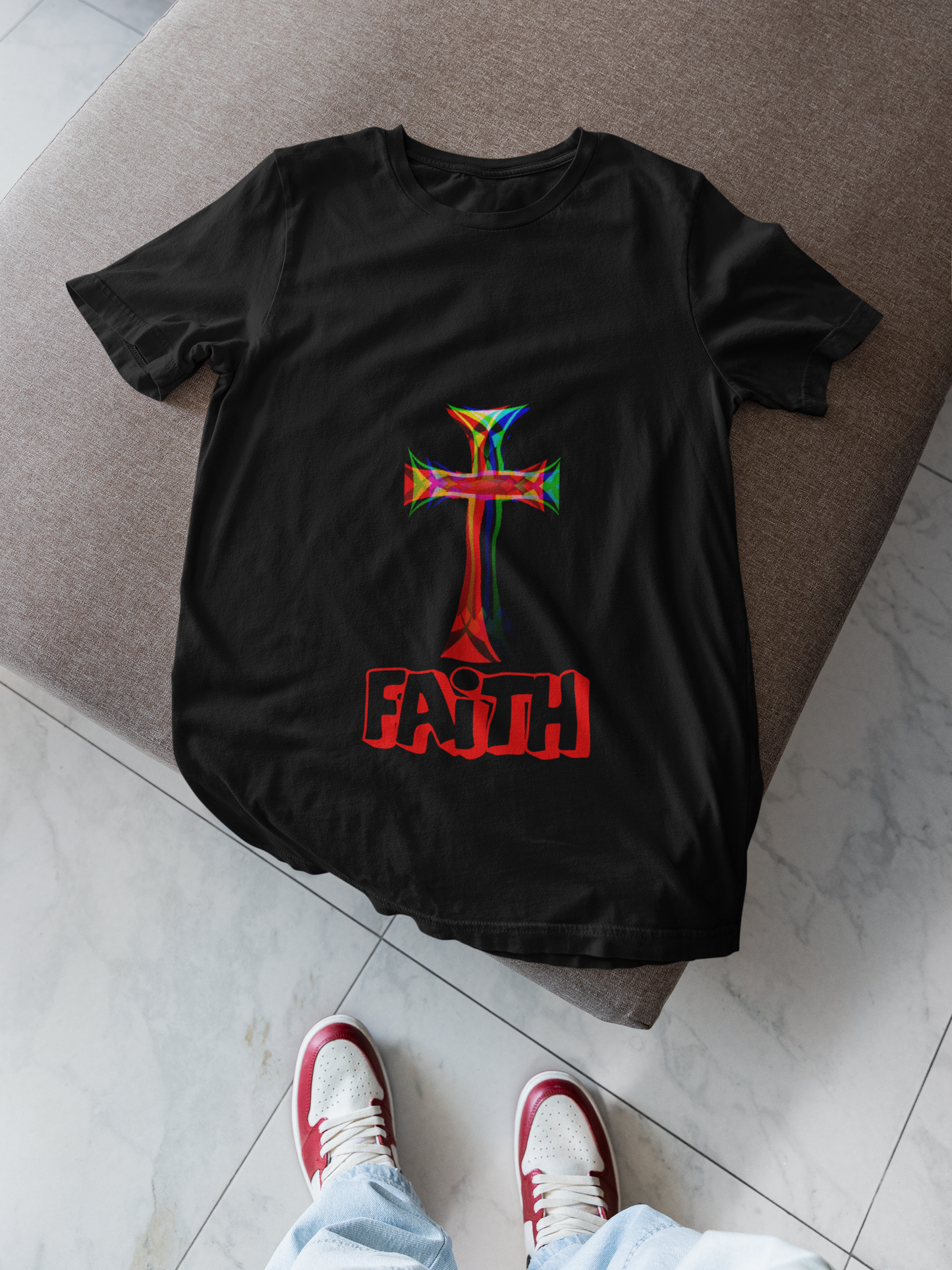 Faith-Inspired Unisex Heavy Cotton Tee | Spiritual Apparel, Christian T-Shirt, Gift for Believers, Church Wear, Everyday Casual