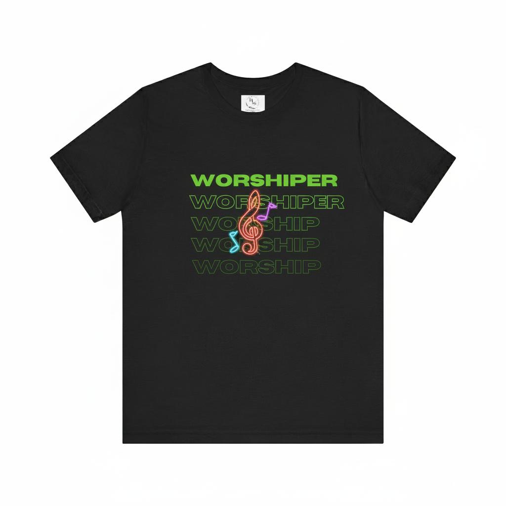 Neon Worship T Shirt - Unisex Jersey Short Sleeve Tee