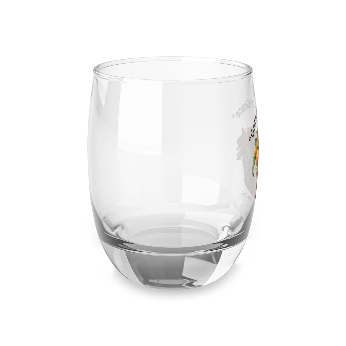 Whiskey Glass - Gathered in Grace Christian Glass for Thanksgiving