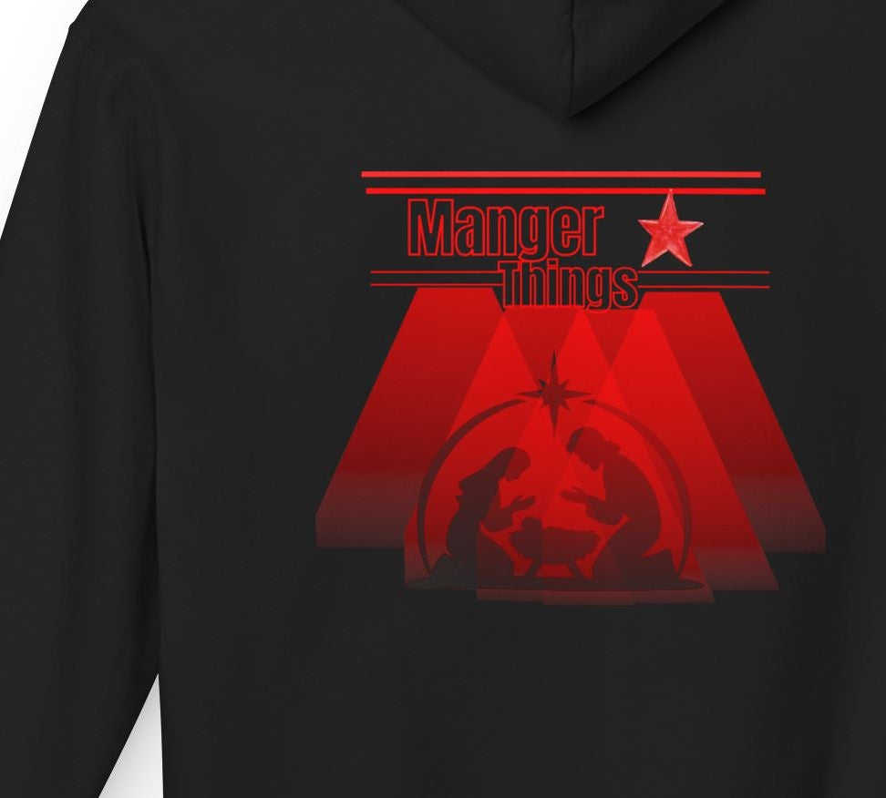 Manger Things - Parody Shirt for Christmas...