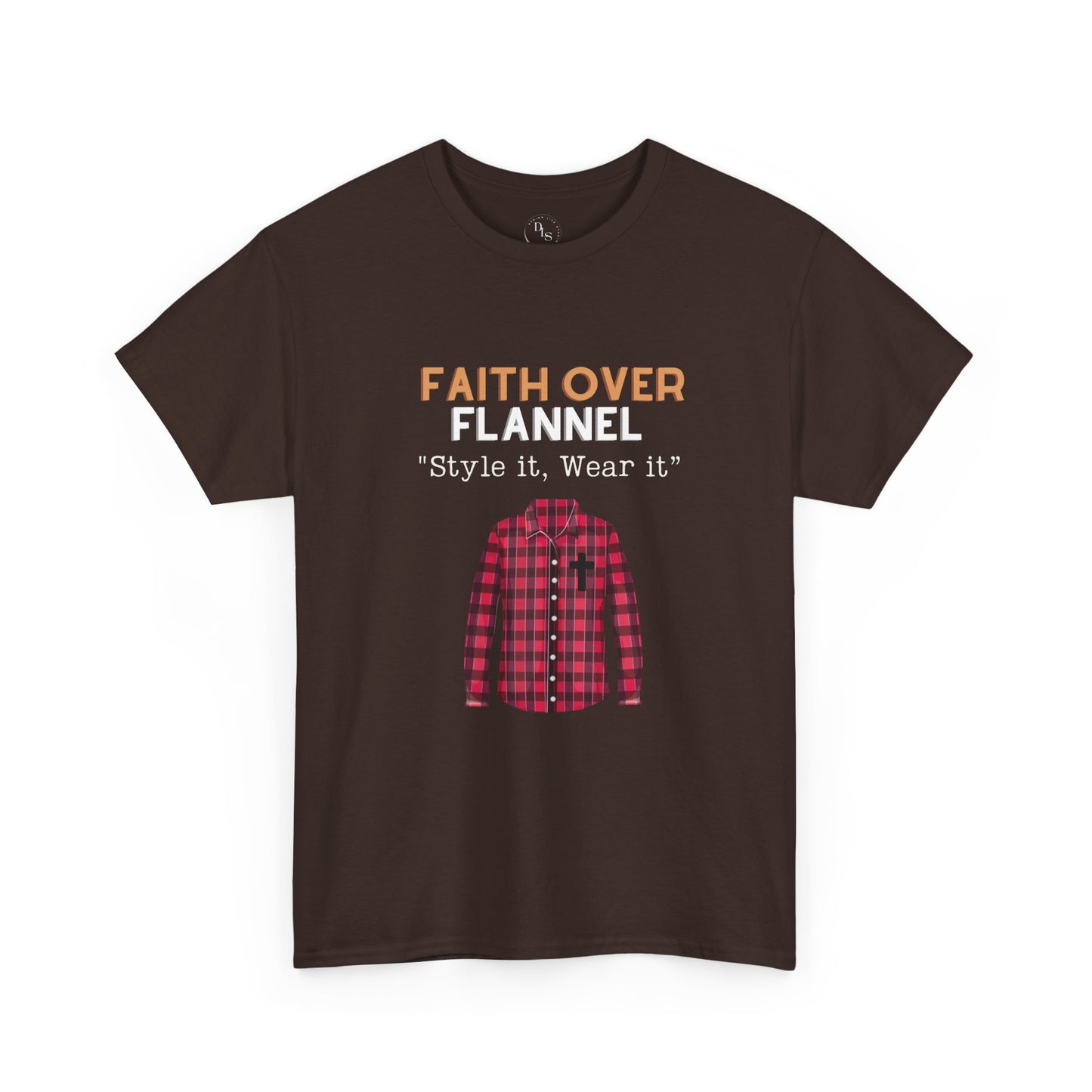 Faith Over Flannel Shirt – Style It. Wear It. Carry It Forward.