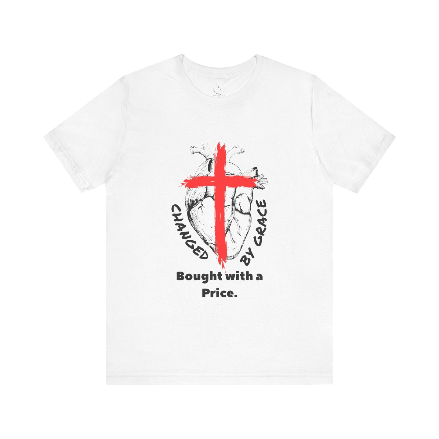 Changed by Grace – Bought with a Price Tee Bold Faith. Visible Redemption.