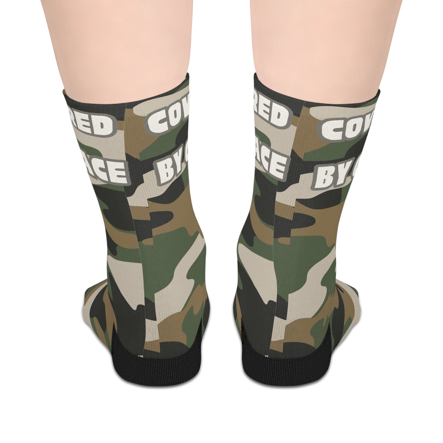 Camo Covered by Grace Socks Mid-Length Socks - Covered by Grace