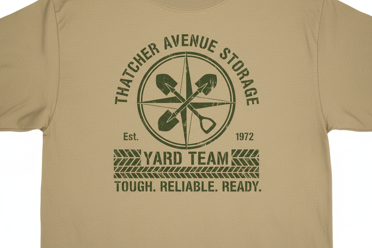 Olive and tan military design