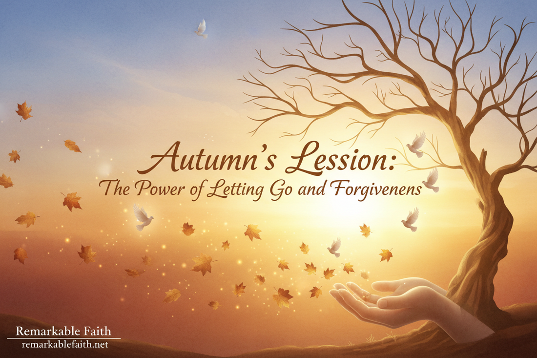 Autumn's Lesson: The Power of Letting Go and Forgiveness