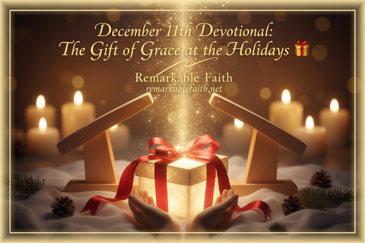 🎁 December 11th Devotional: The Gift of Grace at the Holidays