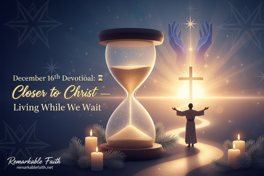 ⏳ December 16th Devotional: Closer to Christ — Living While We Wait