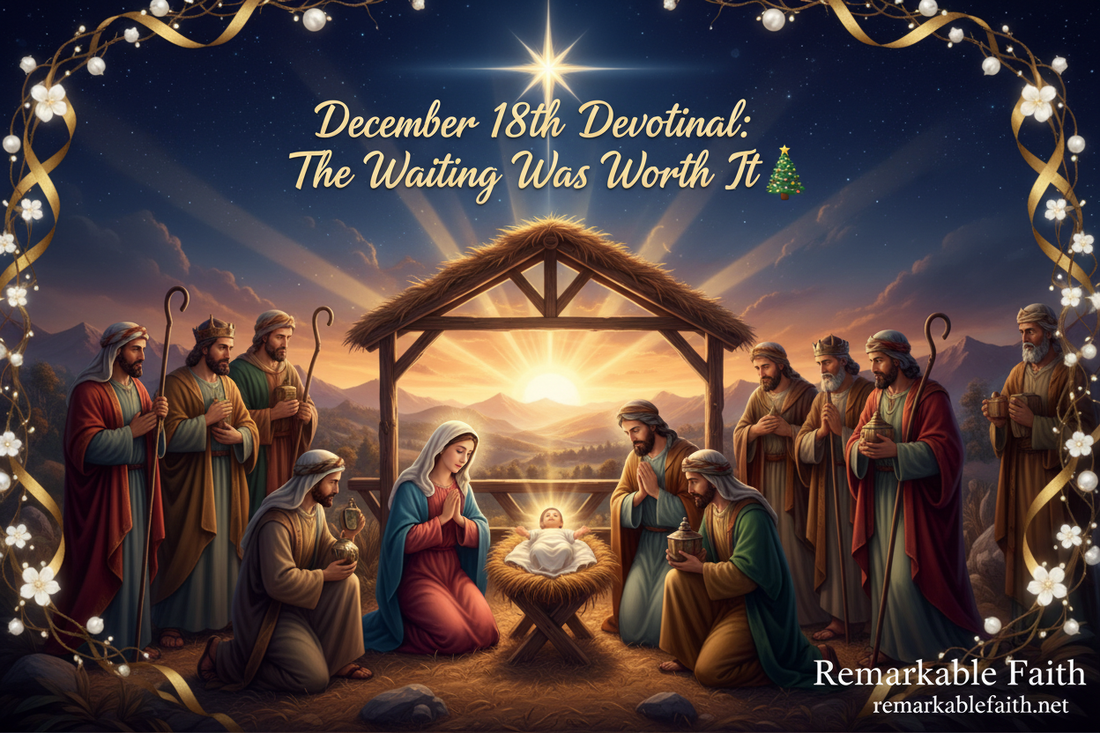 🎄 December 18th Devotional: The Waiting Was Worth It