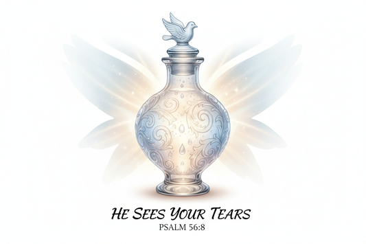 He Holds Your Tears in a Bottle