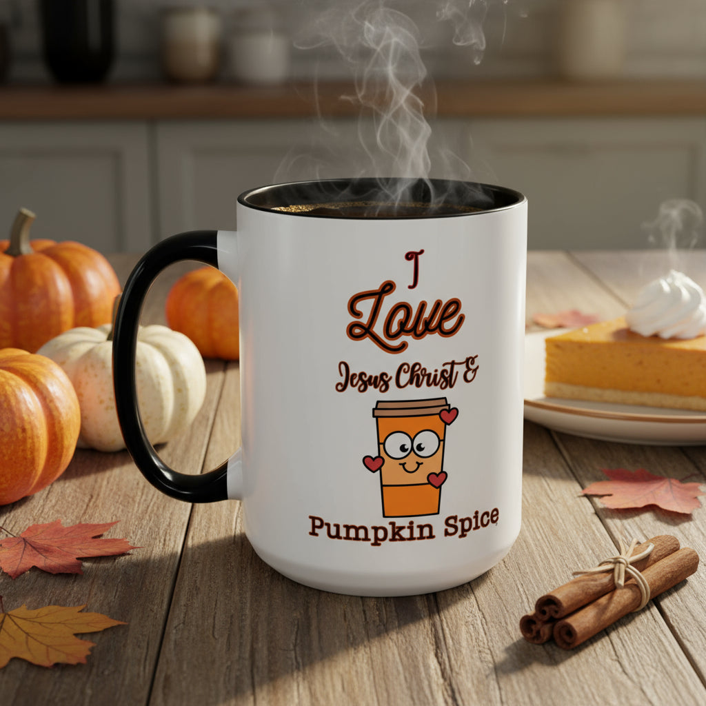 Cute Coffee Mug, Pumpkin Spice Lover Mug, Fall Mug, Gift for Coffee Lovers, Inspirational Mug