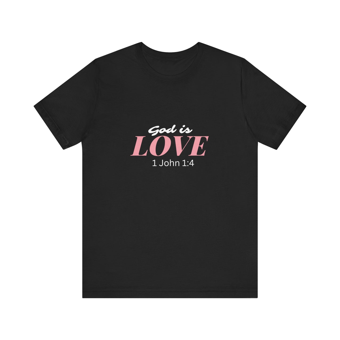 God is Love - Jersey Short Sleeve Tee