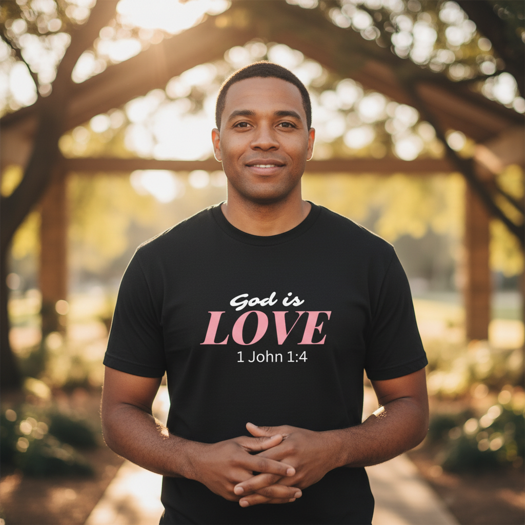 God is Love - Jersey Short Sleeve Tee