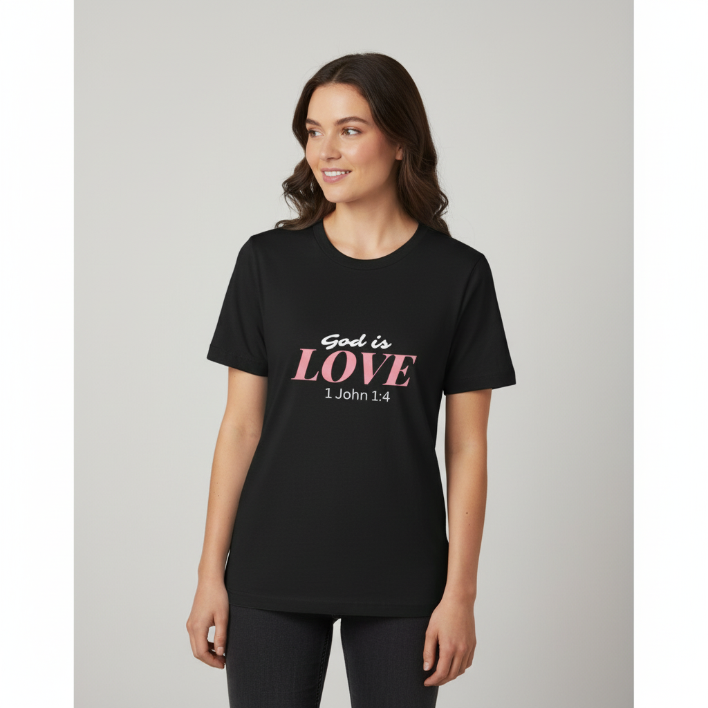 God is Love - Jersey Short Sleeve Tee