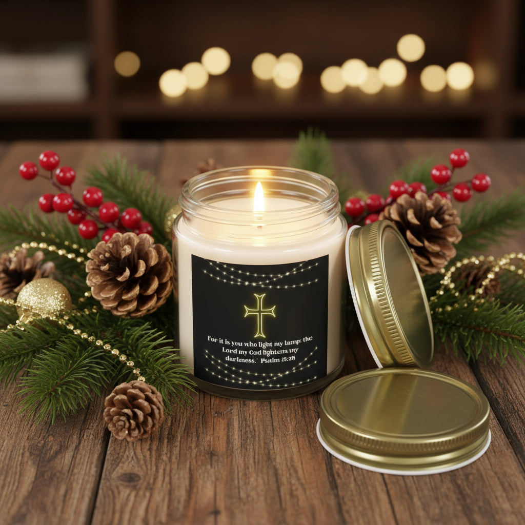 Scented Candles, Coconut Apricot Wax (4oz, 9oz)