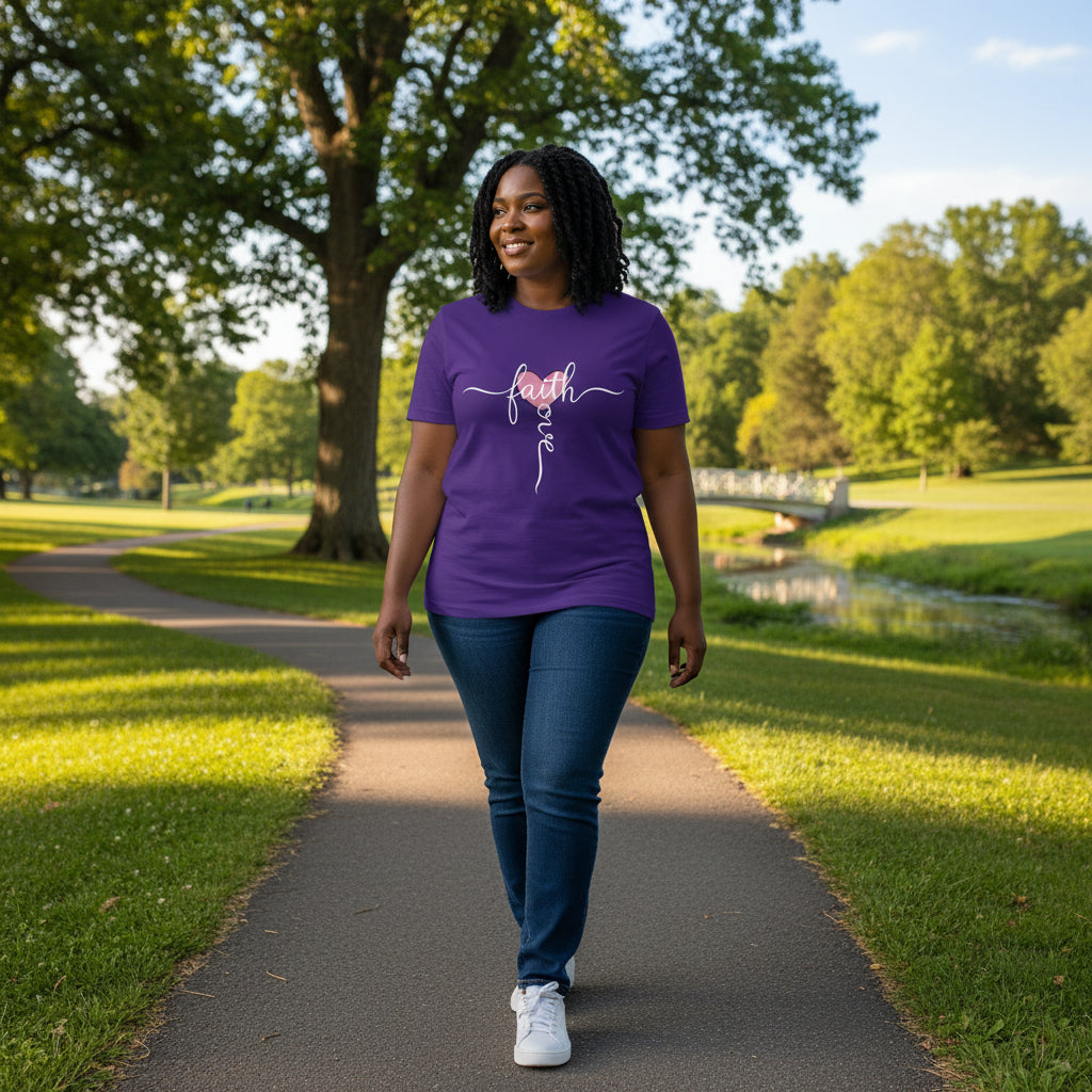 Heart Pattern Unisex Tee, Casual Love Shirt, Gift for Friends, Valentine's Day Top, Everyday Wear, Cute Heart Print T-Shirt