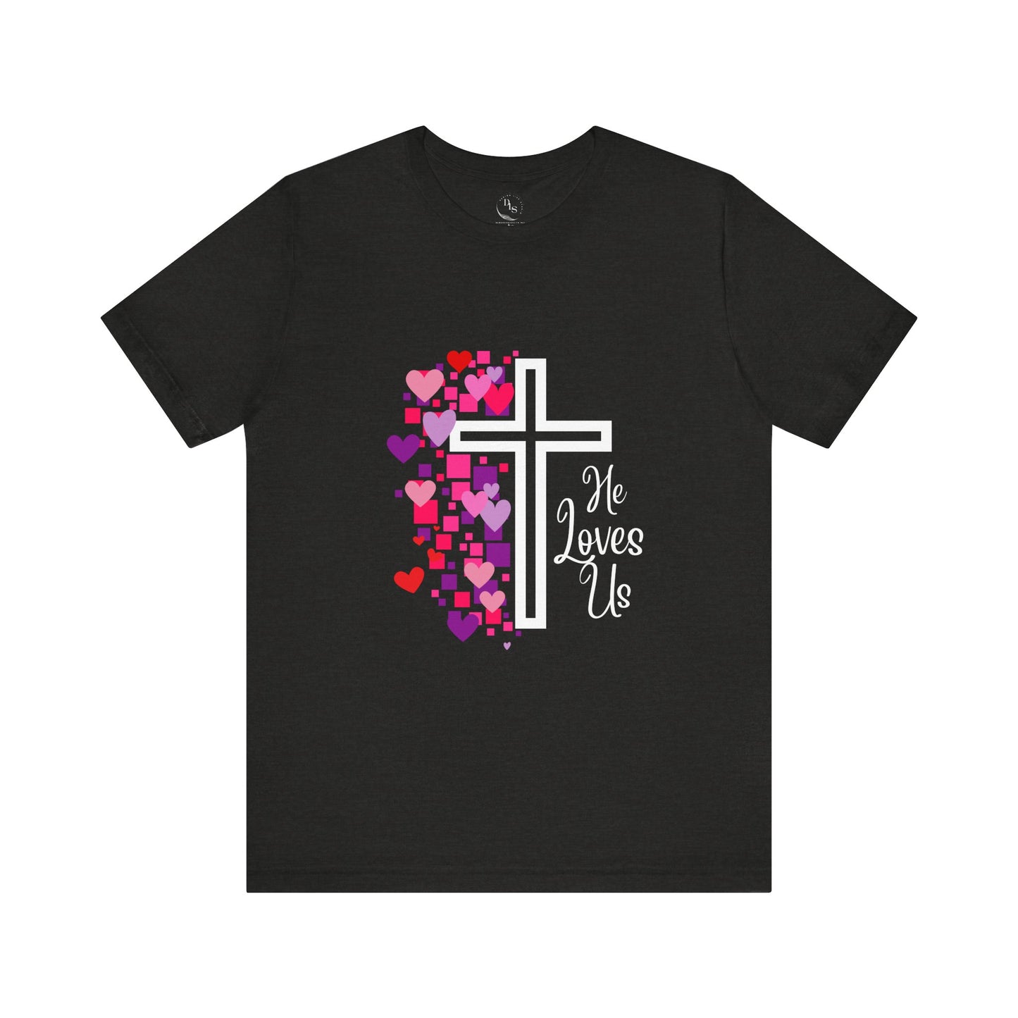 He loves Us - Jersey Short Sleeve Tee