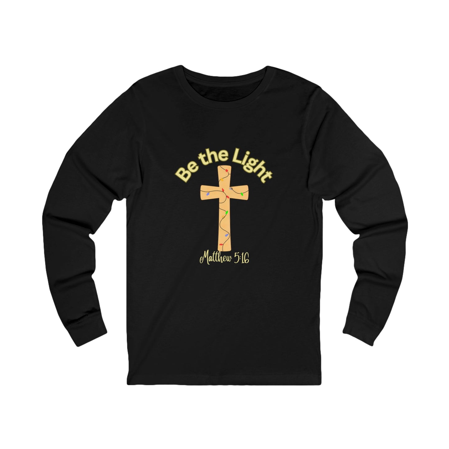 Be the light Matthew 5:16 Christmas t shirt. Gift ideas
