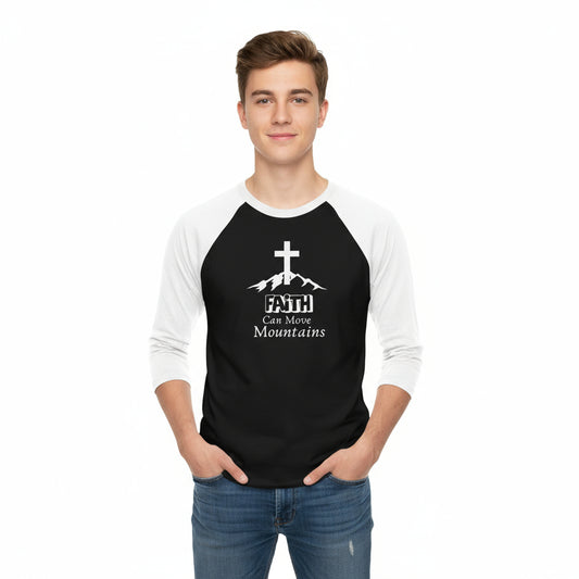 Unisex 3/4 Sleeve Baseball Tee | Casual Sporty Top, Perfect Gift for Athletes, Team Spirit Apparel, Everyday Wear, Game Day Tee